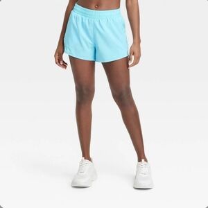 Women's All in Motion Blue Athletic Shorts